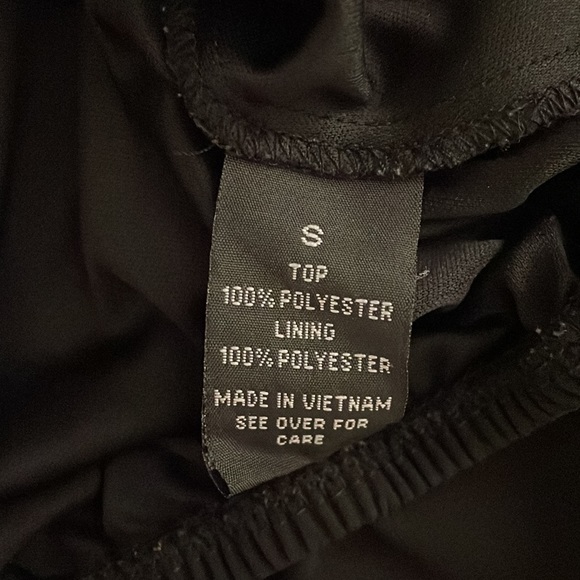 Small Black Bell Sleeves with lace cutout Keyhole with tie closure - Picture 6 of 10